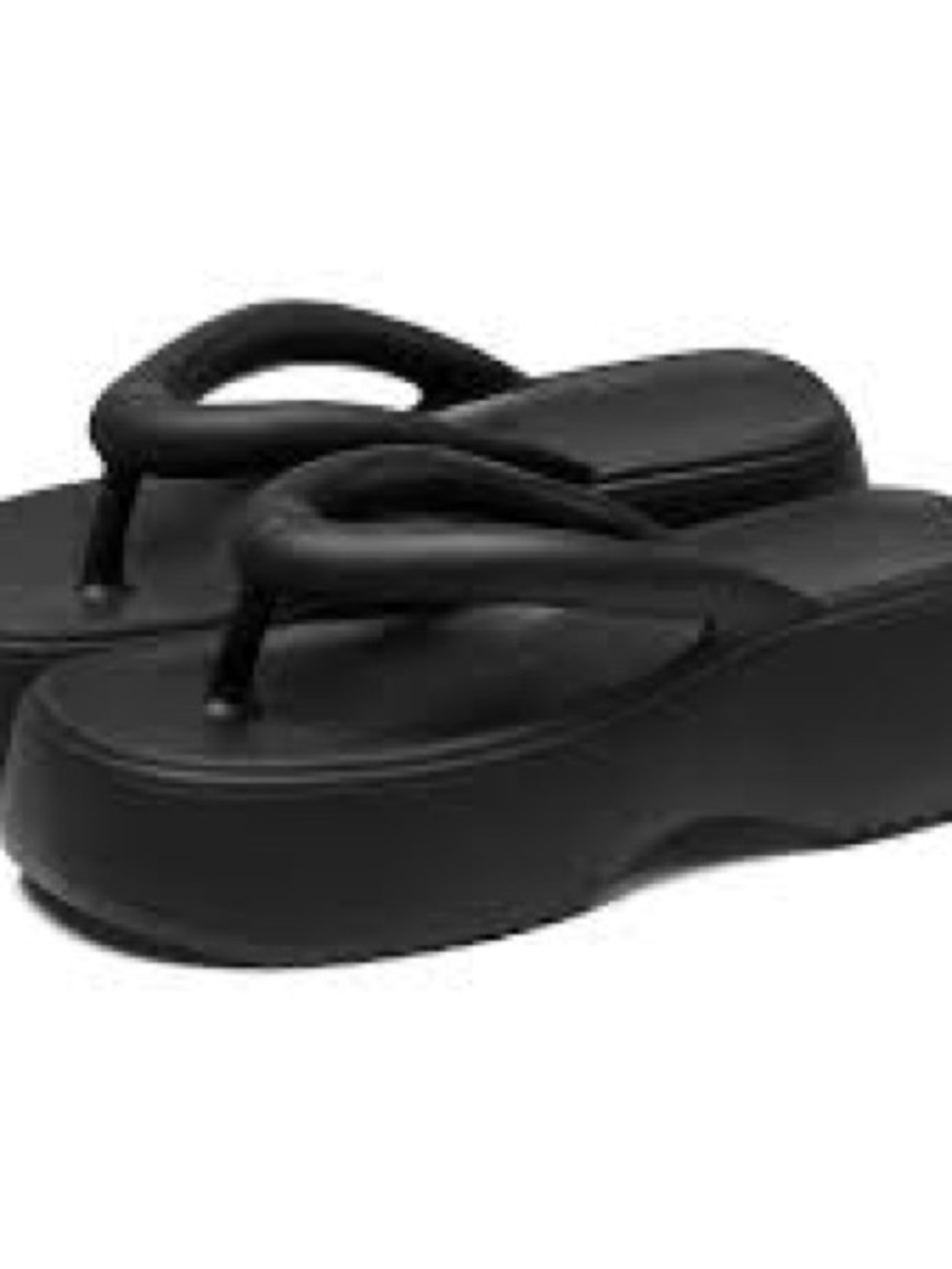 melissa free platform preta Black platform sandals with chunky sole #platform #c